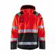 BLÅKLÄDER Highvis kuoritakki huomiopunainen/musta